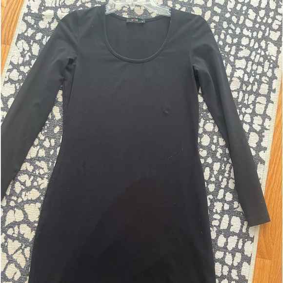 Yest Black Long Sleeve Stretchy Dress - Picture 6 of 8